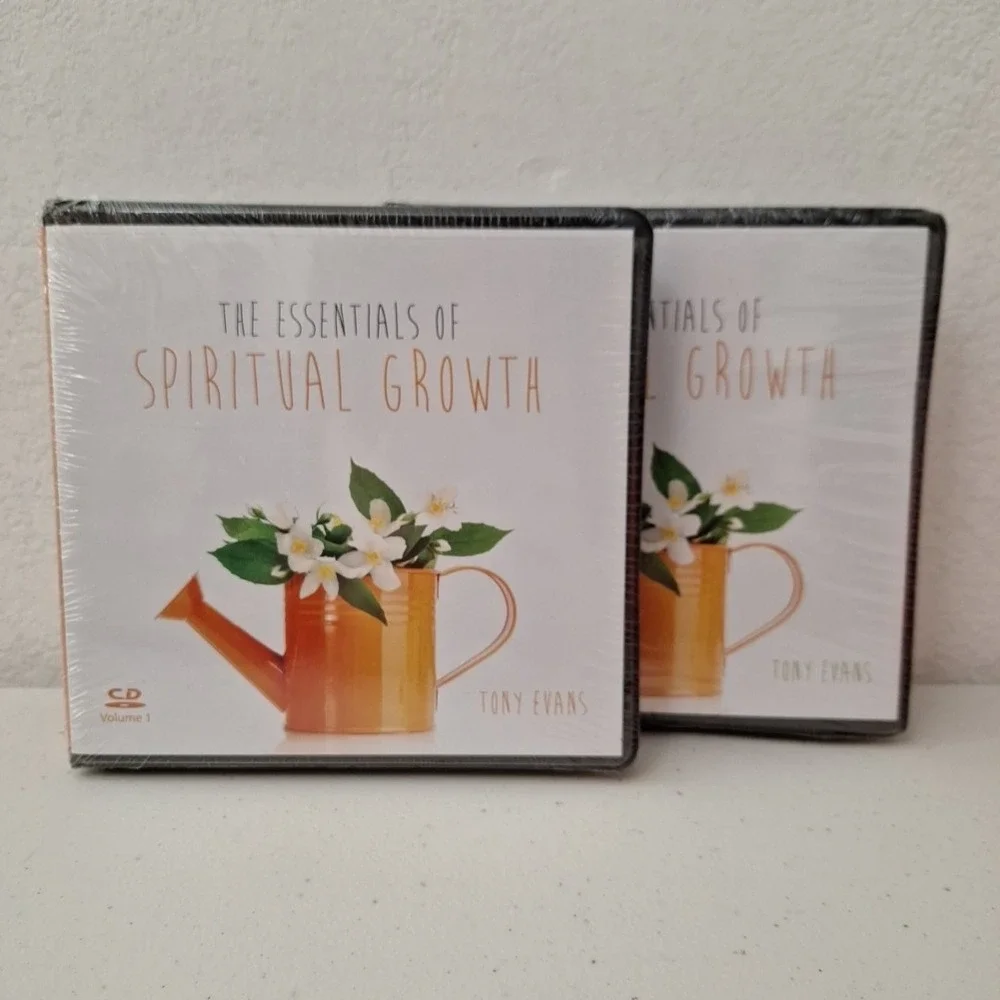 TONY EVANS The Essentials of Spiritual Growth VOLUME 1 & 2 SET (CD Audiobook)